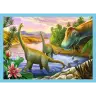 Puzzle – 4-in-1 – Extraordinary Dinosaurs – Trefl 34609