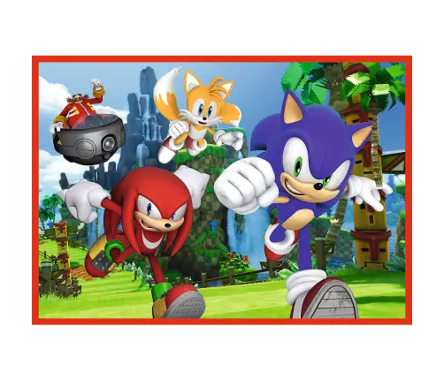 Puzzle - 4in1 - Sonic's Adventures - SEGA Sonic The Hedgehog 34625 Puzzle - 4in1 - Sonic's Adventures - SEGA Sonic The Hedgehog 34625