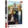 Puzzle - 500 - American Gothic: Dog Edition Trefl 37526 Puzzle - 500 - American Gothic: Dog Edition Trefl 37526