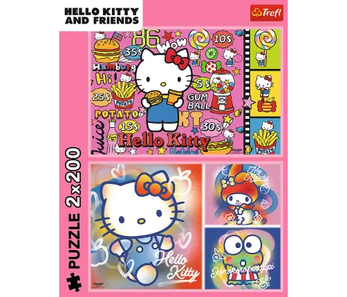 Puzzle - 2x200 - Hello Kitty and friends - Hello Kitty 13336