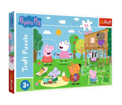 Puzzle - 24 Maxi - Fun in the glade - Peppa Pig 14342
