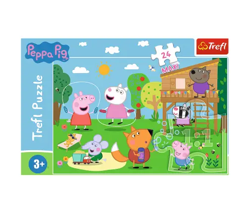 Puzzle - 24 Maxi - Fun in the glade - Peppa Pig 14342