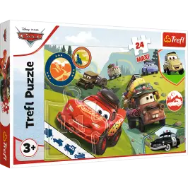 Puzzle - 24 Maxi - Fun cars - Disney Cars 3 14352