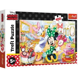 Puzzle - 100 - Minnie in the beauty salon - Disney Minnie 16387