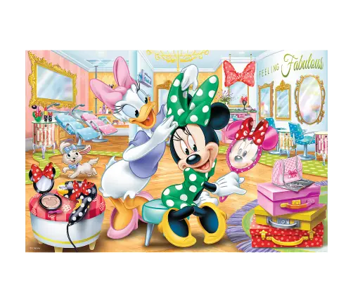 Puzzle - 100 - Minnie in the beauty salon - Disney Minnie 16387