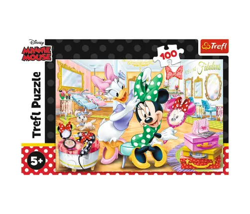 Puzzle - 100 - Minnie in the beauty salon - Disney Minnie 16387