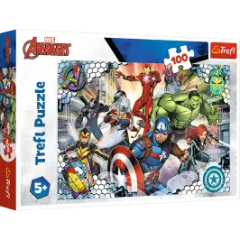 Puzzle - 100 - Sławni Avengers - Disney Marvel The Avengers 16454