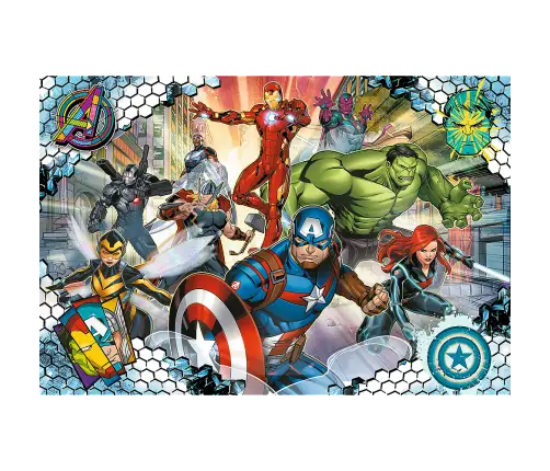 Puzzle - 100 - Sławni Avengers - Disney Marvel The Avengers 16454 Puzzle - 100 - Sławni Avengers - Disney Marvel The Avengers 16454
