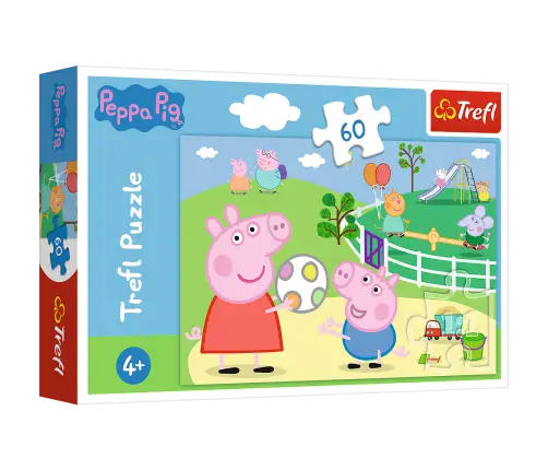 Puzzle - 60 - Fun with friends - Peppa Pig 17356