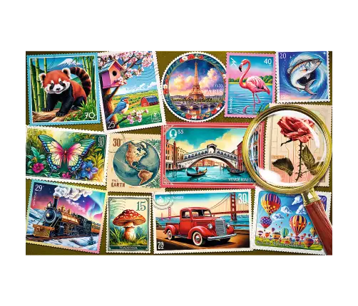Puzzle - 300 EasyPiece - Trefl Postage Stamps 23100