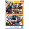 Puzzle - 2x70 - Become a Hero Trefl 34439
