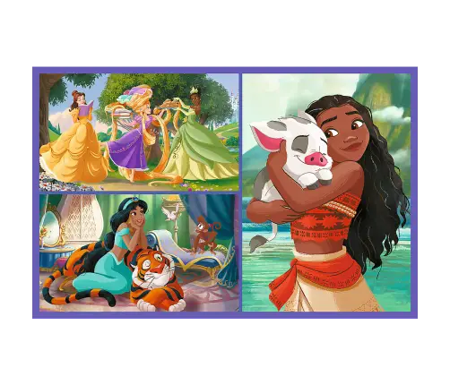 Puzzle - 2x70 - Fairytale Days - Disney Princess 34440