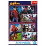 Puzzle - 2x70 - Spider Stories - Disney Marvel Spiderman Trefl 34443 Puzzle - 2x70 - Spider Stories - Disney Marvel Spiderman Trefl 34443