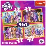 Puzzle - 4in1 - Meet the Pony My Little Pony Trefl 34624