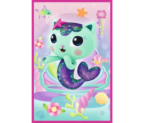 Puzzle 3x50 - Meet Gabby and the Gabbys Dollhouse Trefl 34876