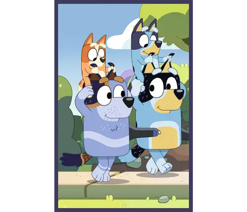 Puzzle - 3x50 - Bluey Family Trefl 34890 Puzzle - 3x50 - Bluey Family Trefl 34890