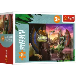 Puzzle - miniMaxi - Discover the world of dinosaurs - Trefl 56036 Puzzle - miniMaxi - Discover the world of dinosaurs - Trefl 56036