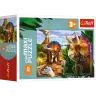 Puzzle - miniMaxi - Discover the world of dinosaurs - Trefl 56036