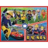 Puzzle - 2in1 + memos - Fireman Sam's Team Trefl 93334