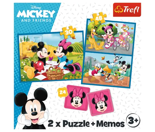 Puzzle - 2in1 + memos - Meet the heroes of Disney Trefl 93344 Puzzle - 2in1 + memos - Meet the heroes of Disney Trefl 93344