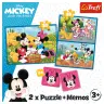 Puzzle - 2in1 + memos - Meet the heroes of Disney Trefl 93344 Puzzle - 2in1 + memos - Meet the heroes of Disney Trefl 93344