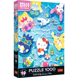 Puzzle - 1000 Premium Plus - Hello Kitty Summer Relaxation Trefl 12067