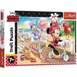 Puzzle - 200 - Minnie on the beach - Disney Minnie Trefl 13262