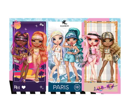 Puzzle - 100 - Rainbow dolls - MGA Rainbow high Trefl 16444
