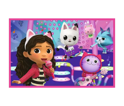 Puzzle - 2x24 - Fun with Gabby - Universal Gabbys Dollhouse Trefl 34433