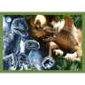Puzzle - 4in1 - Dangerous dinosaurs - Universal Jurassic World Trefl 34607