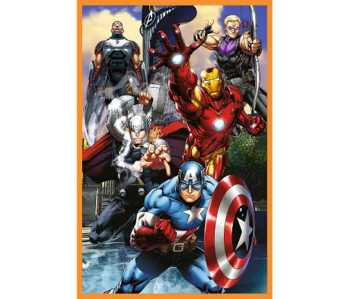 Puzzle - 3x80 - Days full of action - Disney Marvel The Avengers Trefl 34883