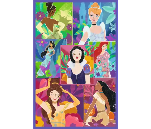 Puzzle - 3x80 - Princess friends - Disney Princess Trefl 34884 Puzzle - 3x80 - Princess friends - Disney Princess Trefl 34884
