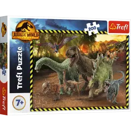 Puzzle - 200 - Jurassic Park Dinosaurs Jurassic World 13287