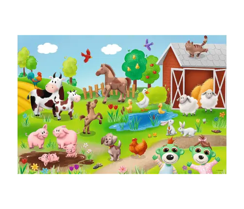 Puzzle 24 Maxi – Little Ones and Animals – Trefl 14372