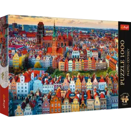 Puzzle - 1000 Premium Plus - View of Gdańsk, Poland Trefl 10856