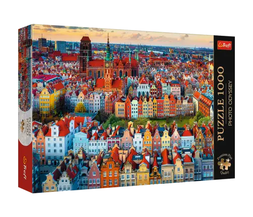 Puzzle - 1000 Premium Plus - View of Gdańsk, Poland Trefl 10856 Puzzle - 1000 Premium Plus - View of Gdańsk, Poland Trefl 10856