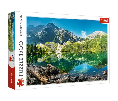 Puzzle -1500- Lake Morskie Oko, Tatra Mountains, Poland 26167