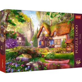 Puzzle - 1000 Premium Plus - Tea Time: A cottage in the forest Trefl 10804