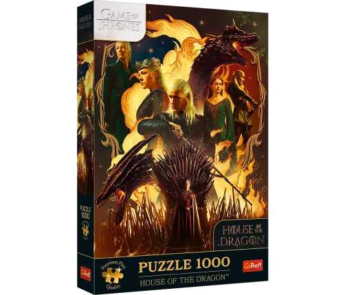Puzzle - 1000 Premium Plus - Dragon's Kin Trefl 12068