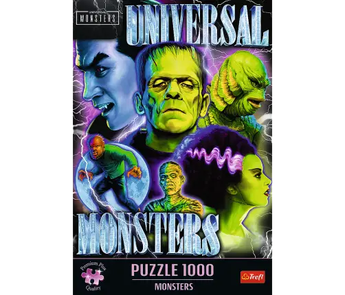 Puzzle - 1000 Premium Plus - Monster Trefl 12070 Puzzle - 1000 Premium Plus - Monster Trefl 12070