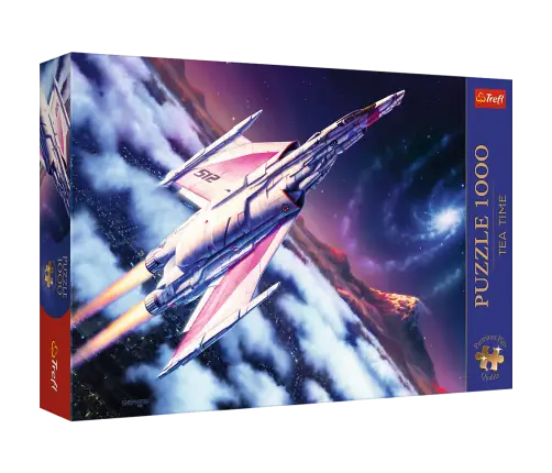 Puzzle - 1000 Premium Plus - Tea Time: Space Flight Trefl 12075 Puzzle - 1000 Premium Plus - Tea Time: Space Flight Trefl 12075
