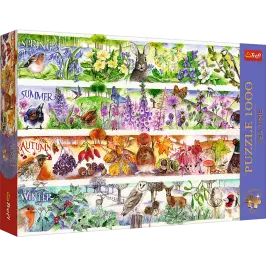 Puzzle - 1000 Premium Plus - Tea Time: Four Seasons Trefl 12078 Puzzle - 1000 Premium Plus - Tea Time: Four Seasons Trefl 12078