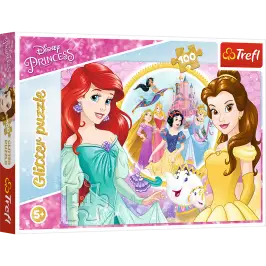 Puzzle - 100 Glitter - Memories of Bella and Ariel Trefl 14819