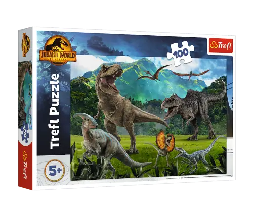 Puzzle - 100 - Jurassic Park / Universal Jurassic World Trefl 16441