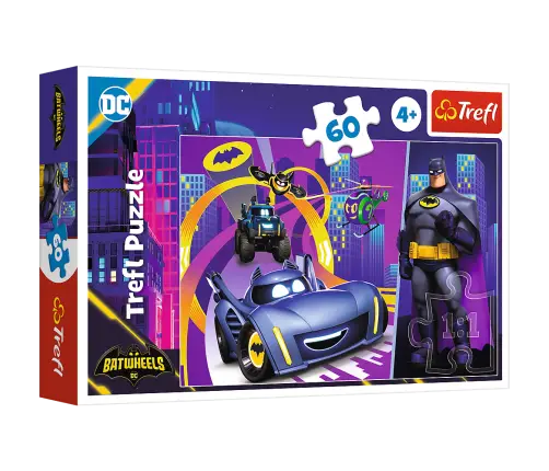 Puzzle - 60 - Batman and his vehicles Trefl 17400