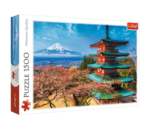 Puzzle - 1500 - Mount Fuji / HUBER Trefl 26132