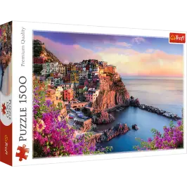 Puzzle - 1500 - View of the town of Manarola / 500 px Trefl 26137