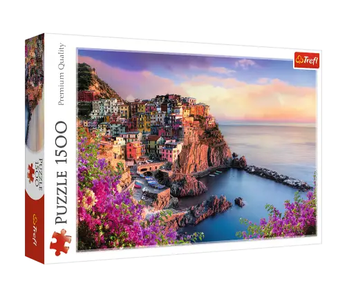 Puzzle - 1500 - View of the town of Manarola / 500 px Trefl 26137 Puzzle - 1500 - View of the town of Manarola / 500 px Trefl 26137