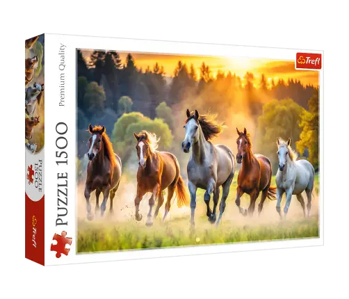 Puzzle - 1500 - Wild Horses Trefl 26215