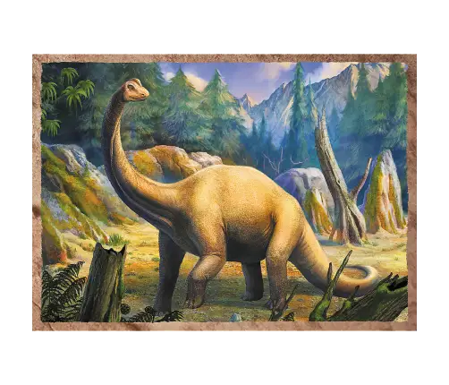 Puzzle - 4in1 - Interesting dinosaurs / Trefl 34383